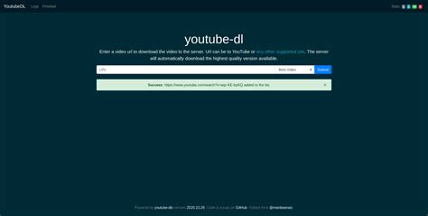 Youtube-dl git - Clone via HTTPS Clone with Git or checkout with SVN using the repository’s web address. Learn more about clone URLs ... youtube-dl will allow you to download entire youtube playlists and store them as MP3s. This will also allow you to download individual MP3s. 1. Download the youtube-dl.exe